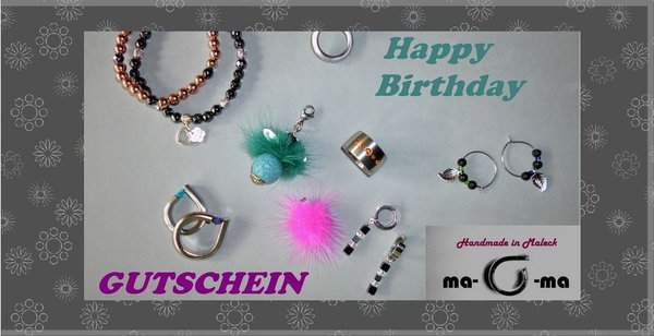 Gutschein ( Happy Birthday )